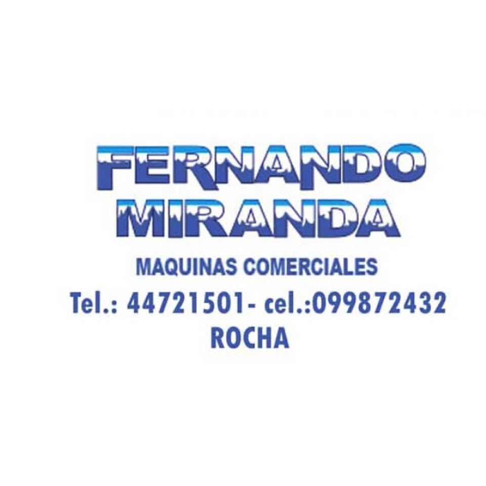 Fernando Miranda Maquinas Comerciales