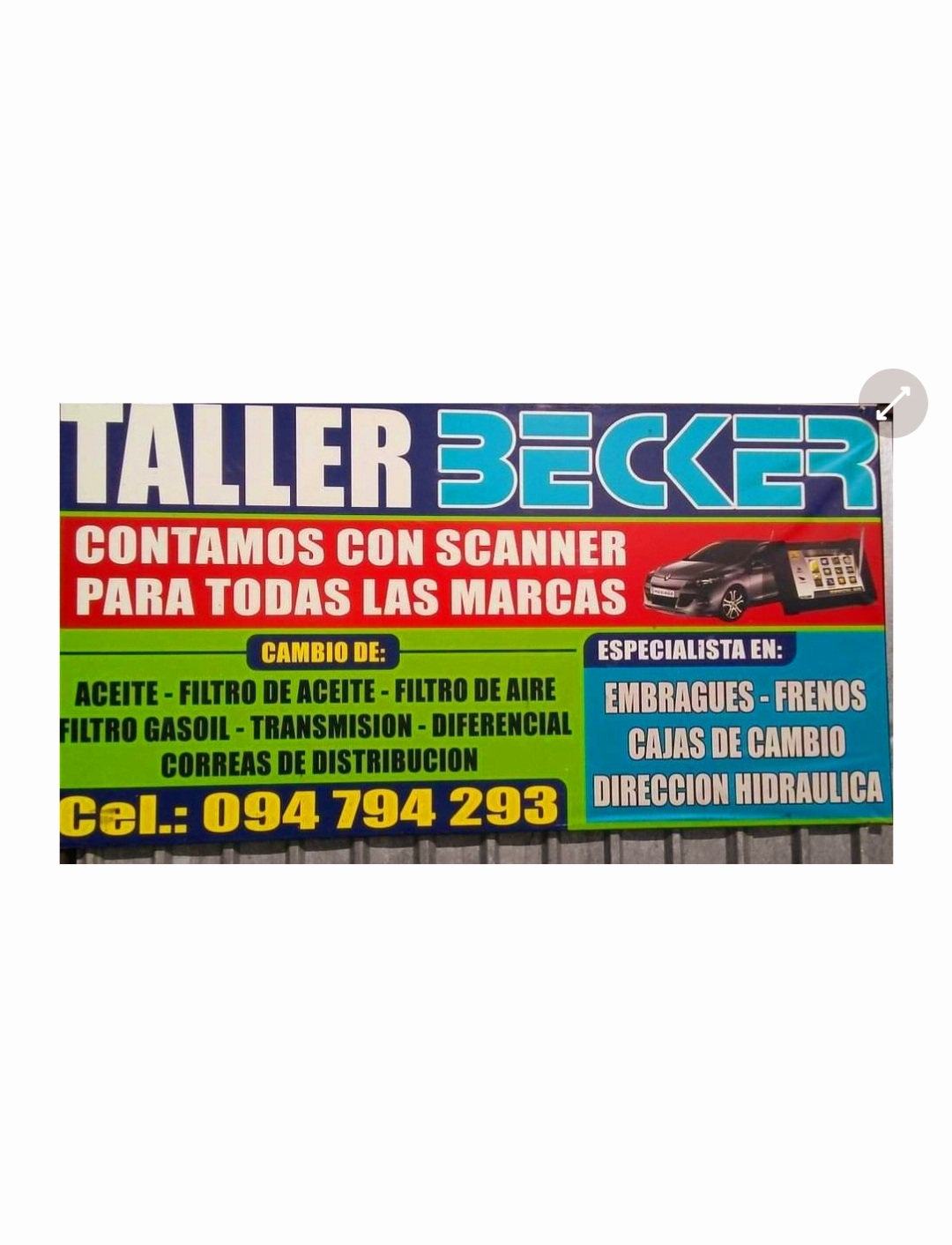 Taller Becker en Paysandu