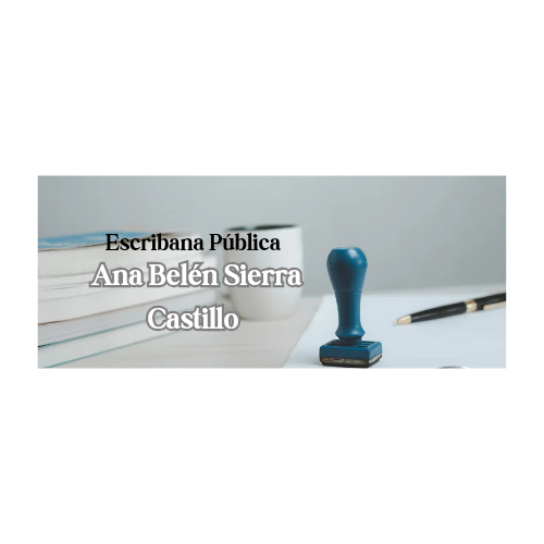 Escribana Ana Belén Sierra Castillo