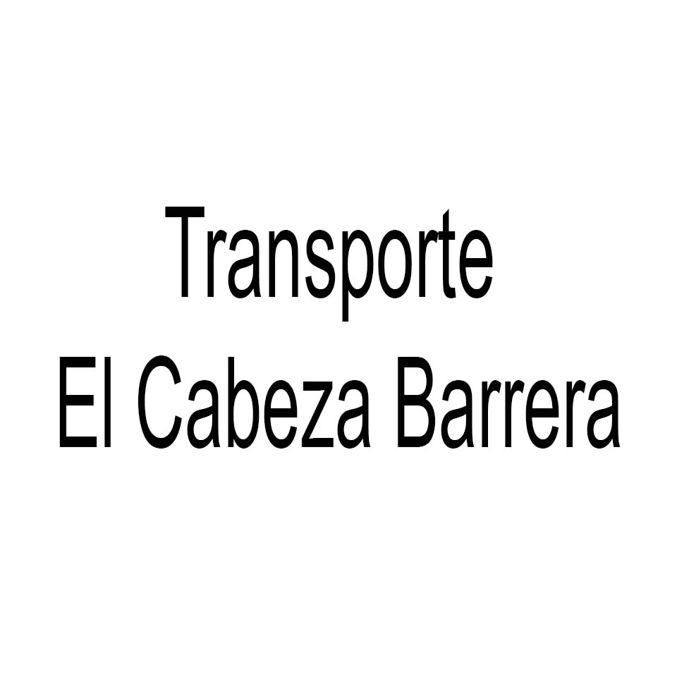 Transporte El Cabeza Barrera